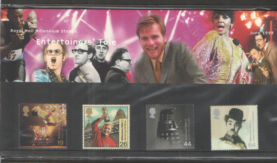 (image for) 1999 Entertainers' Tale Royal Mail Presentation Pack 299